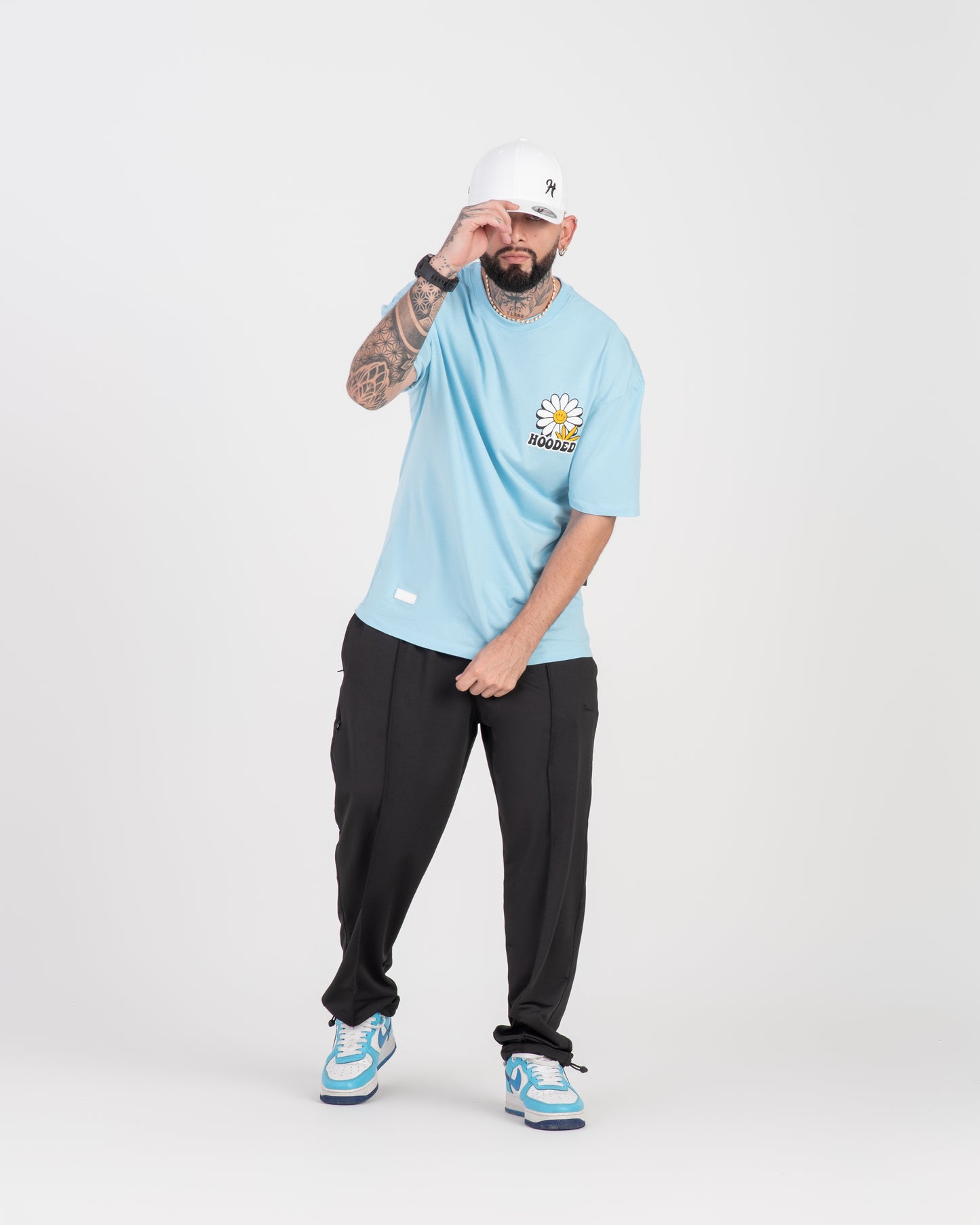 All You Need Blue Oversized T-Shirt