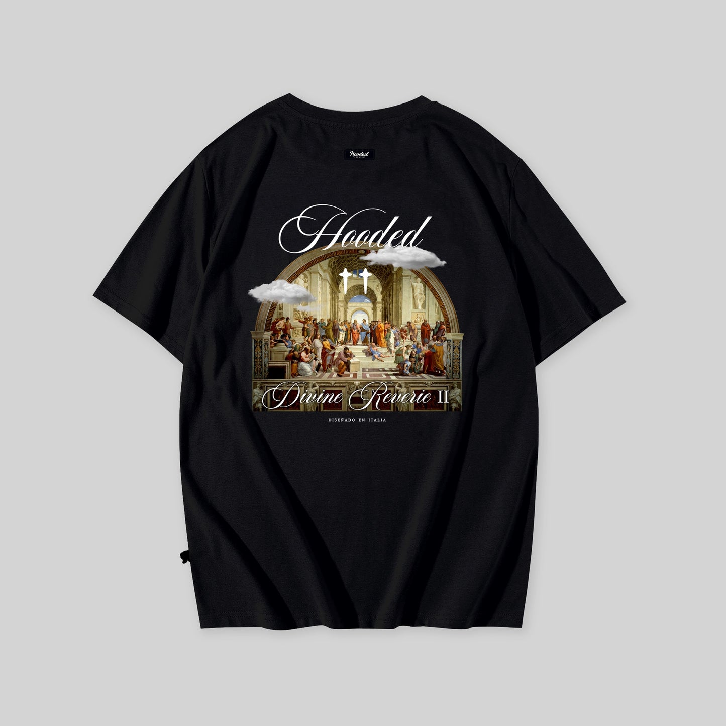 Reverie School Oversized Black T-Shirt