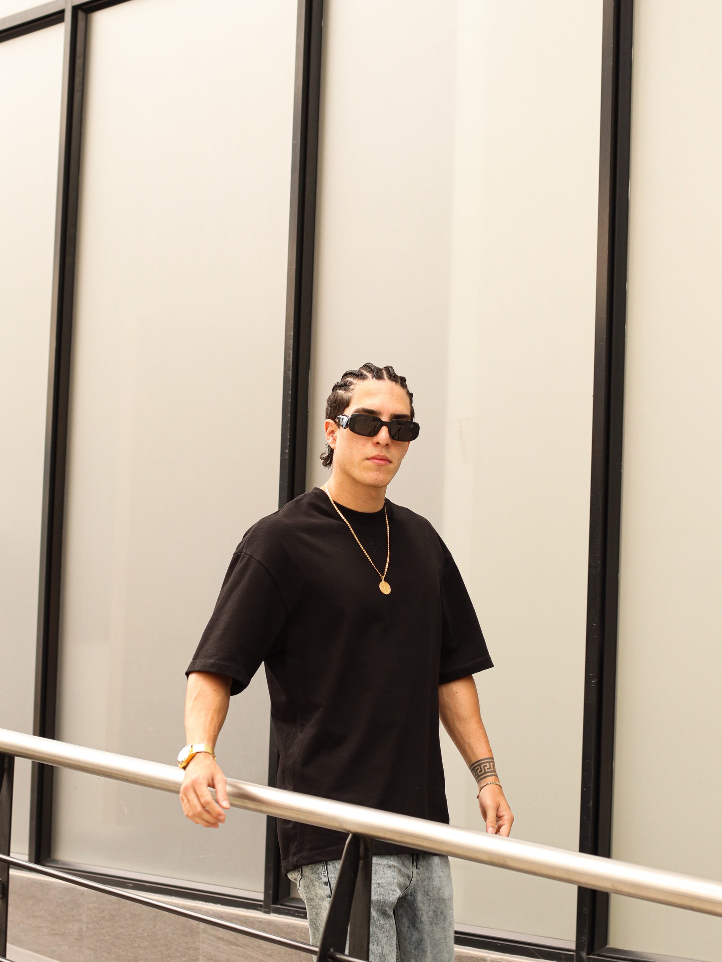Reverie School Oversized Black T-Shirt