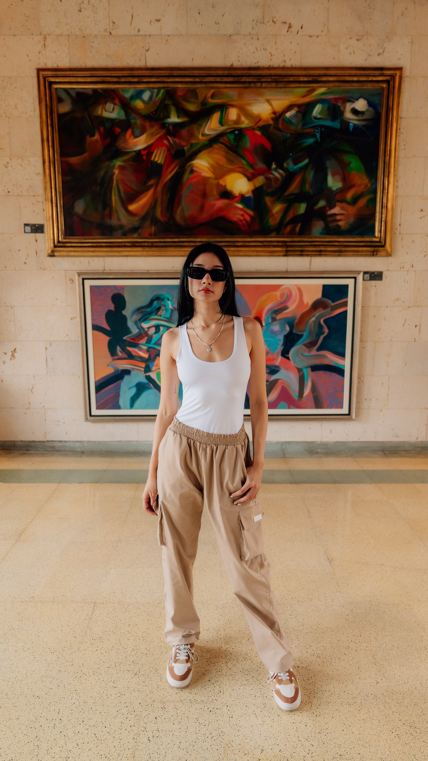 Reverie Kaki Cargo Pants