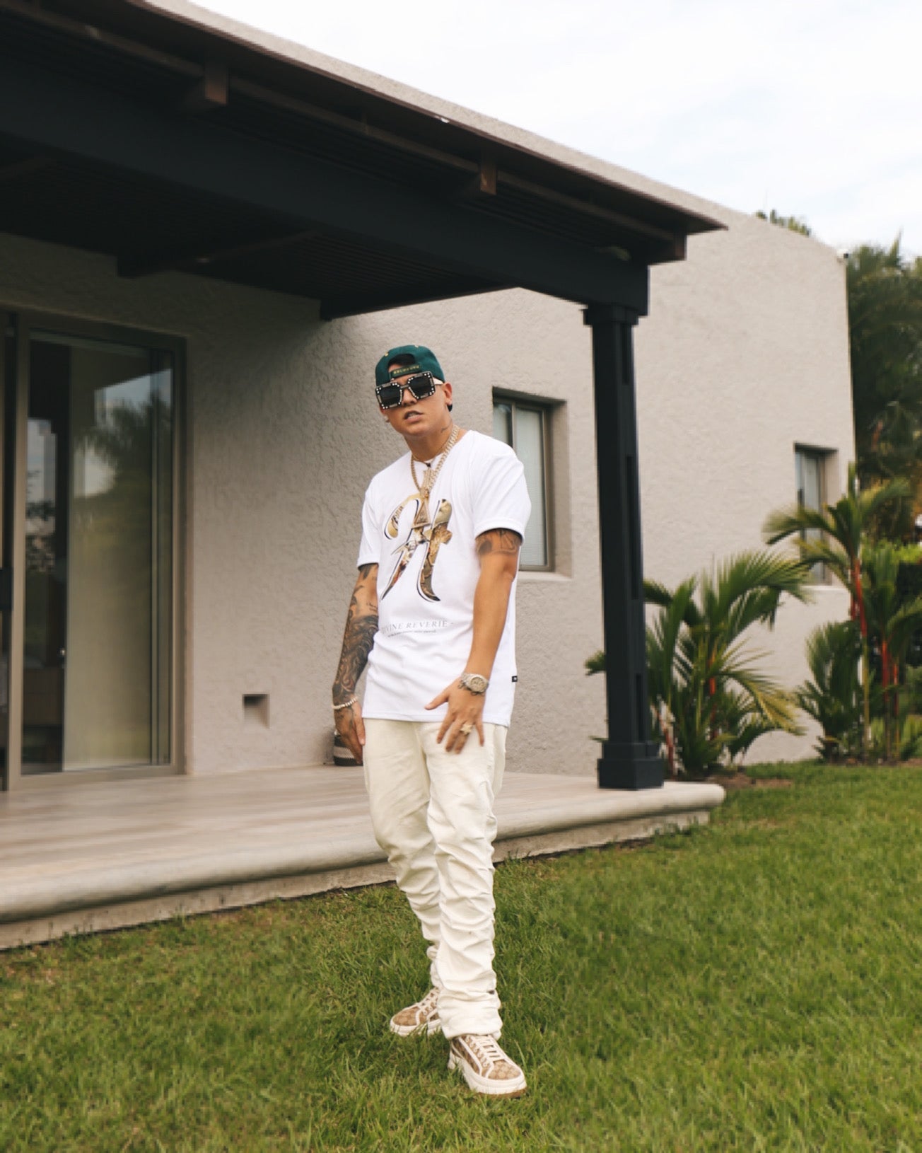 Arcangel H Premium White T-shirt