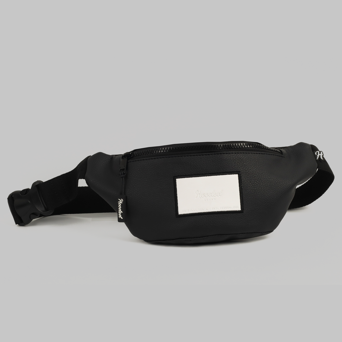 Patch White Black Fanny Pack