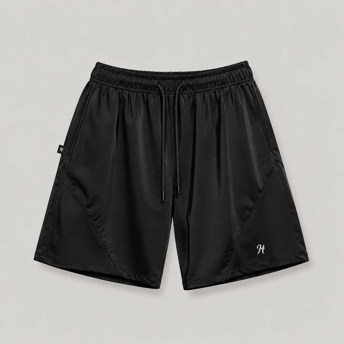 Motion Black Shorts