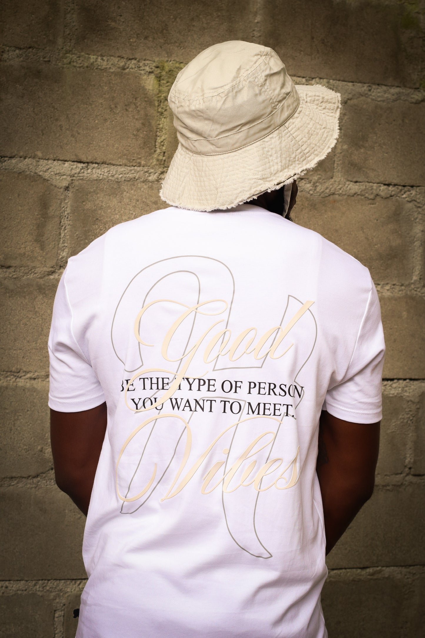 Good Vibes Premium White T-Shirt