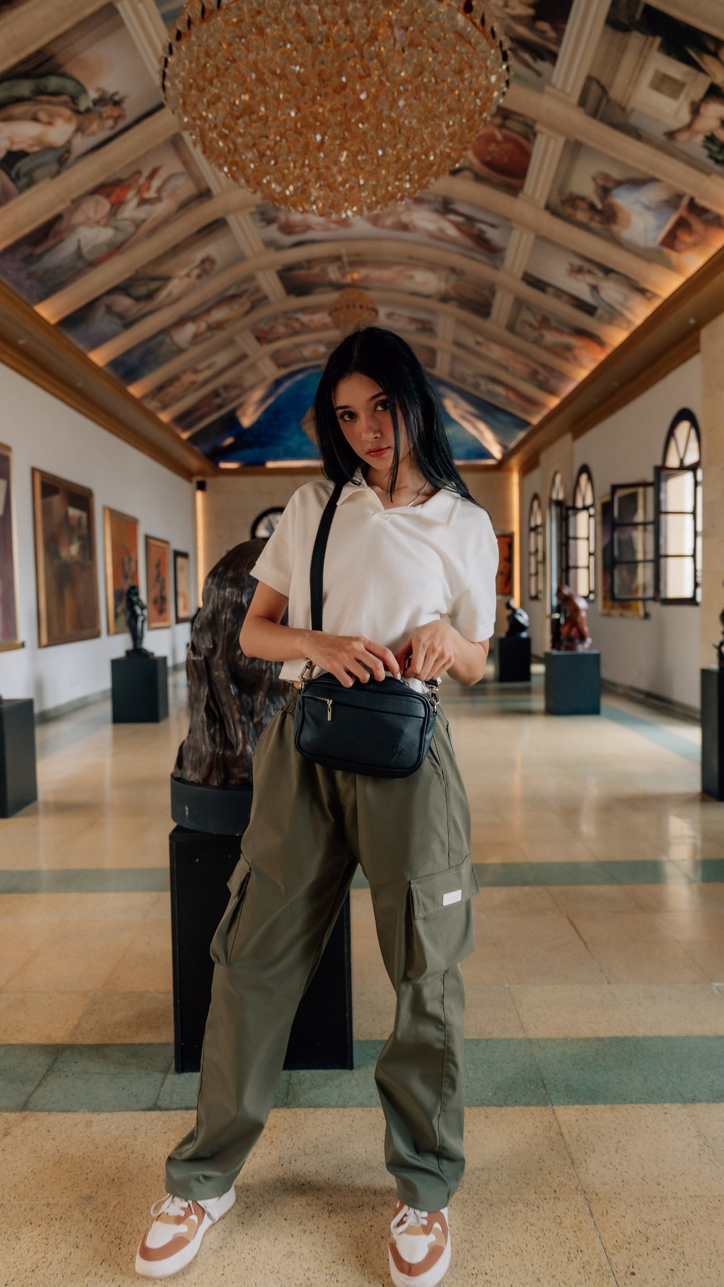 Reverie Green Cargo Panta
