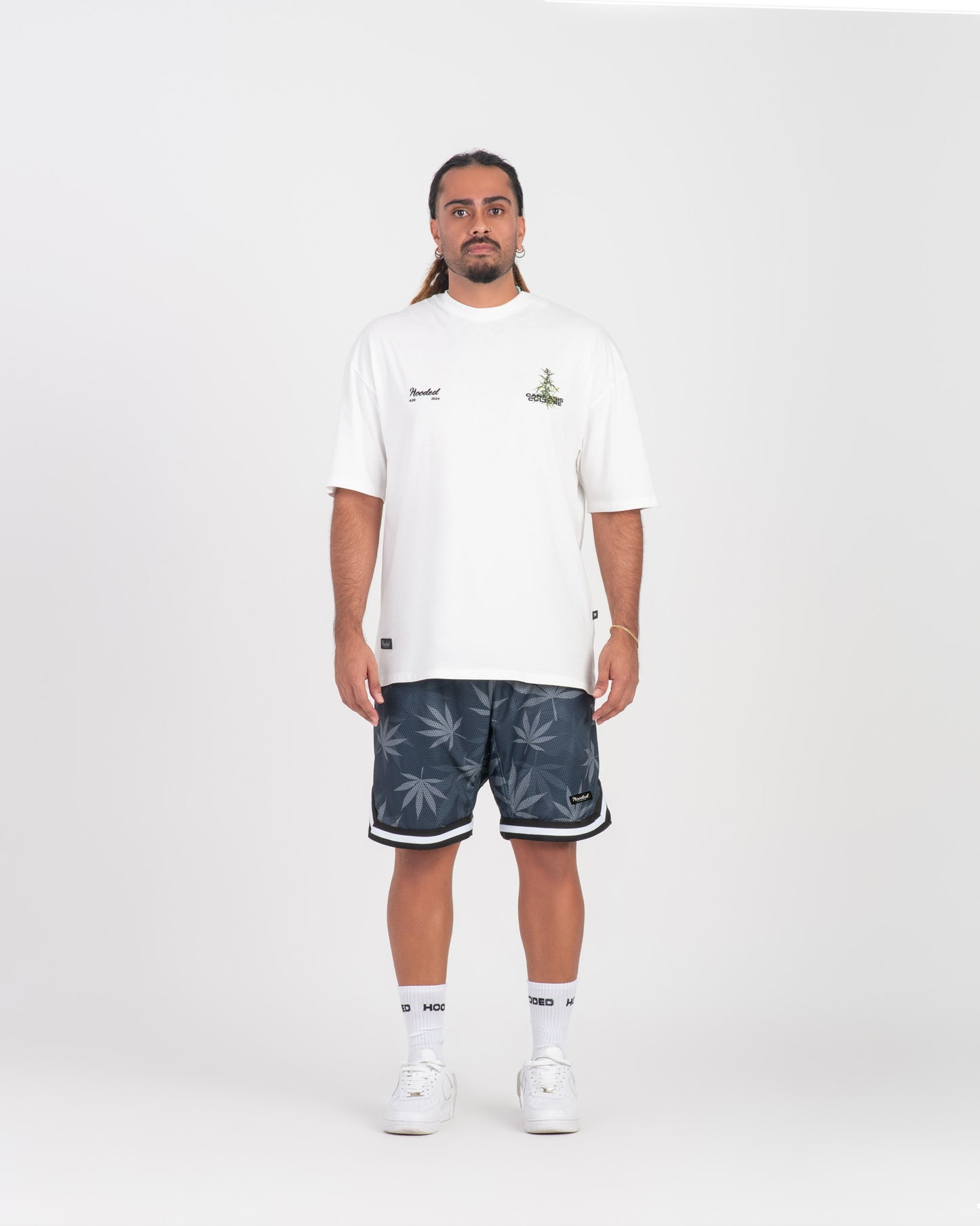 Cannabis Culture Premium Oversized White T-Shirt