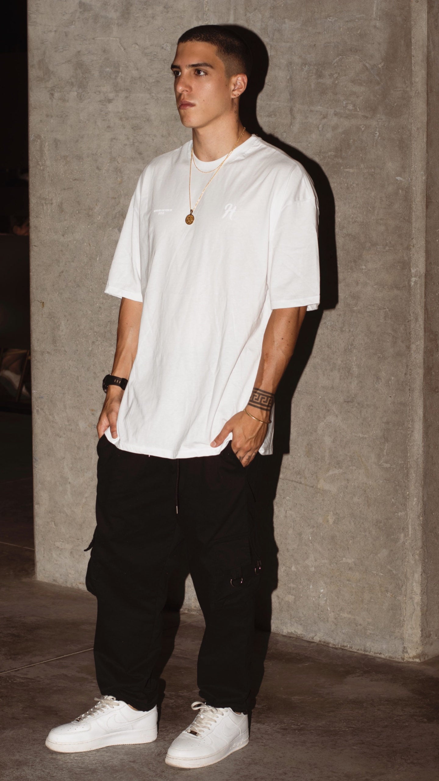 Basic Divine Oversize Premium White T-shirt