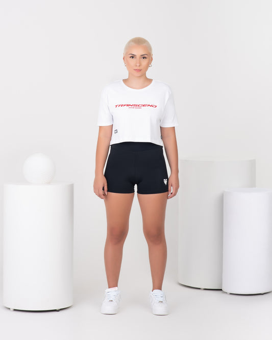 Transcend White Crop Top