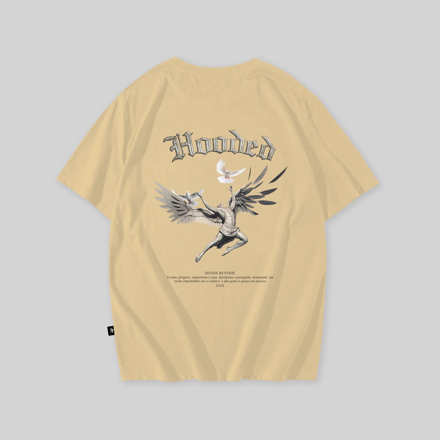 Angel Premium Oversized Beige T-shirt