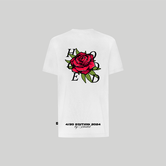 Rose 420 Premium White T-Shirt