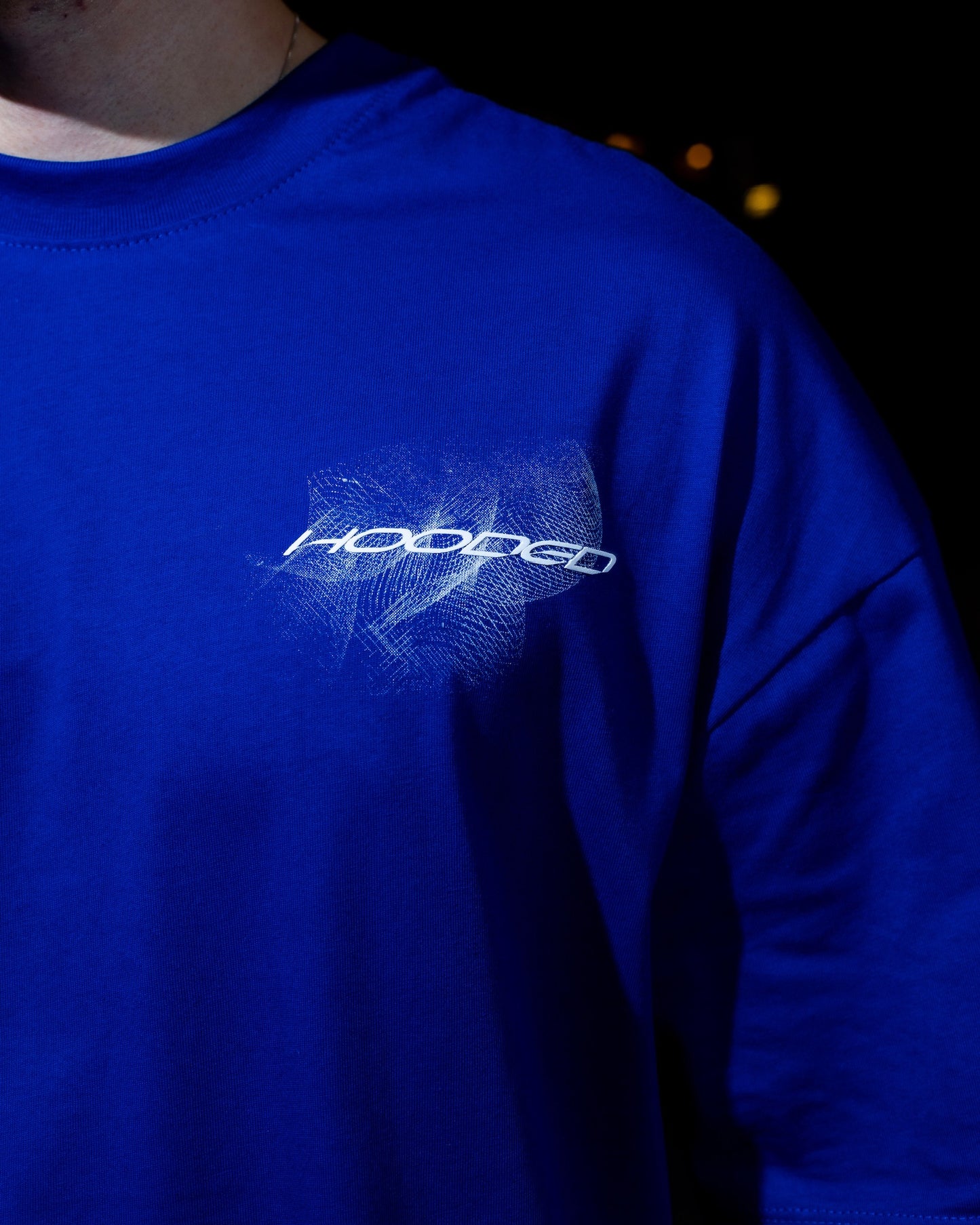 Frqncy Hooded Blue T-Shirt