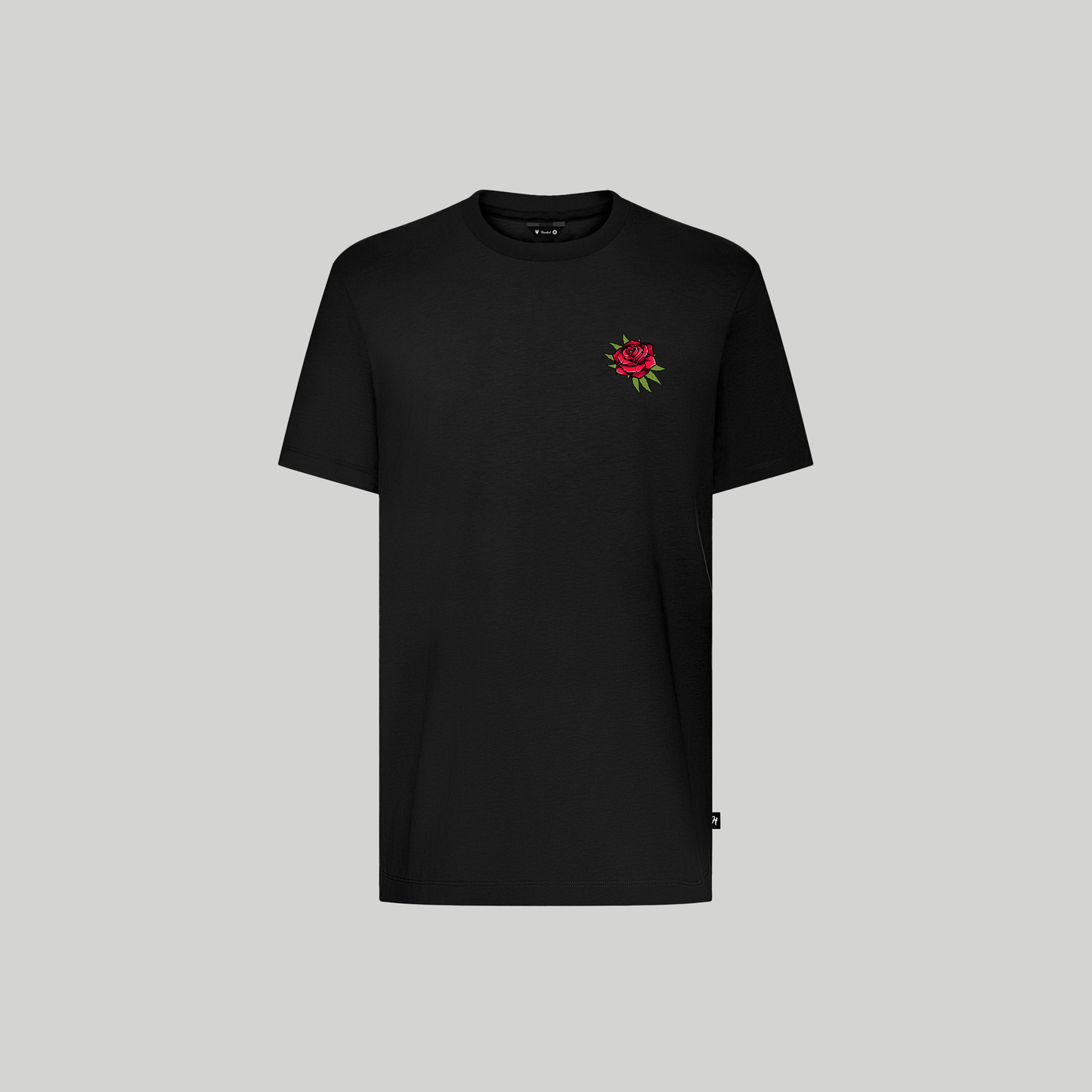 Rose 420 Premium Black T-Shirt