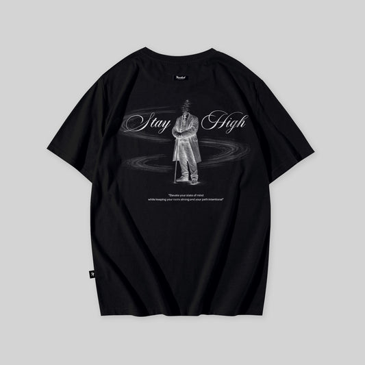 PREVENTA Stay High Black T-Shirt