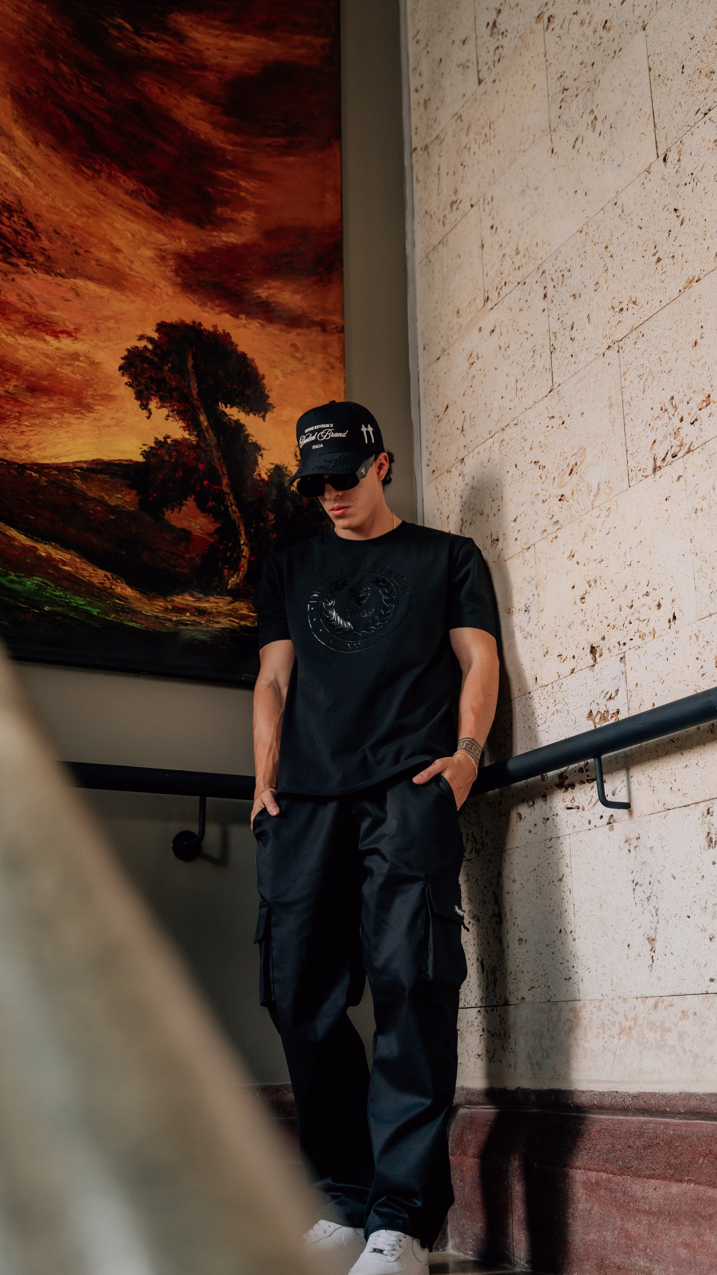 Reverie Black Cargo Pants