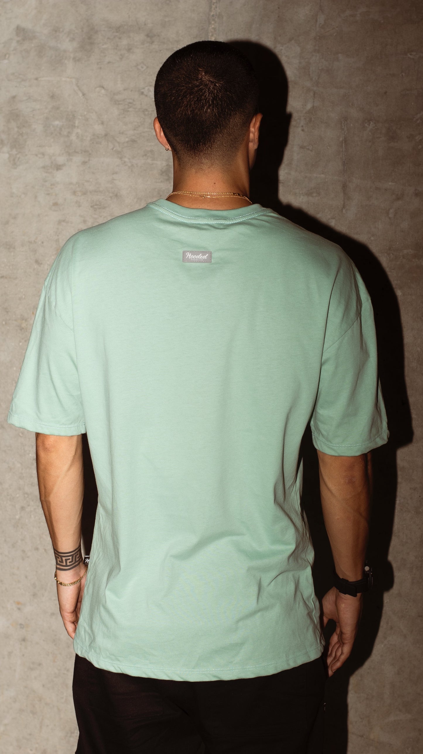 Basic Divine Oversized Premium Greem T-Shirt