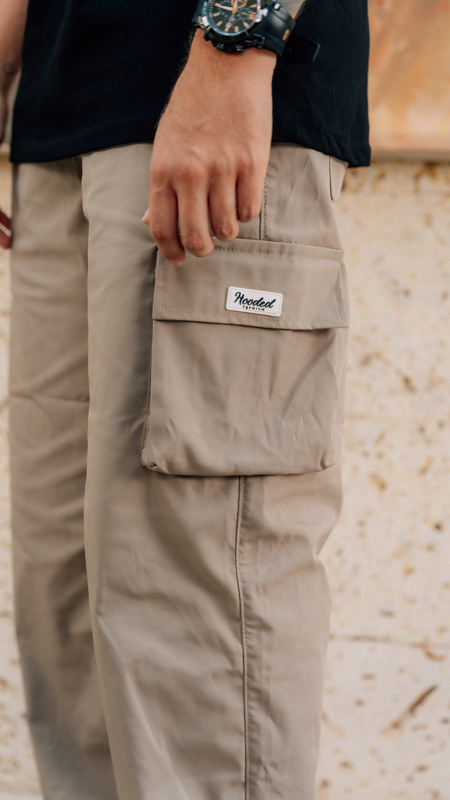 Reverie Gray Cargo Pants