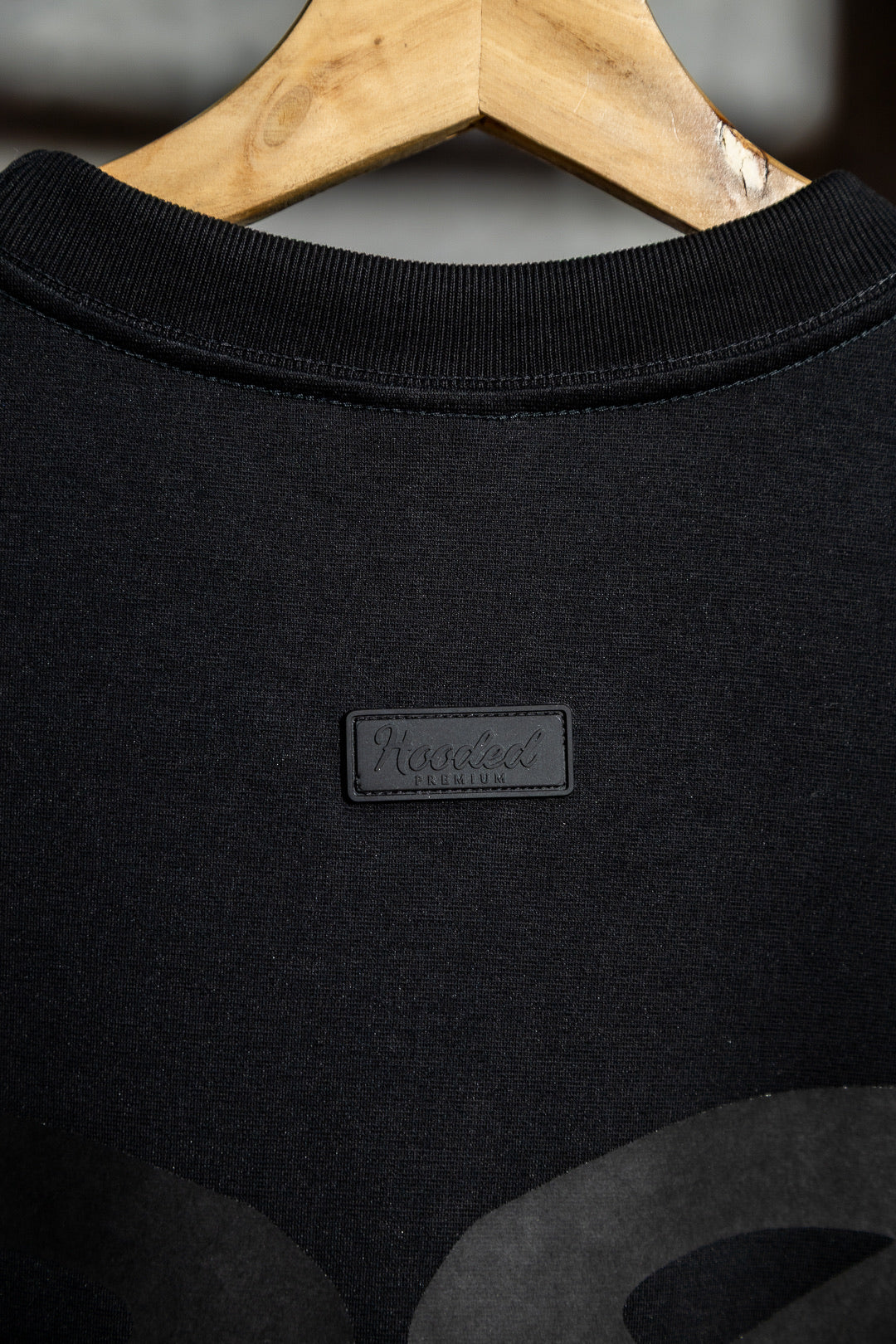 Qatar Full Logo Black T-Shirt