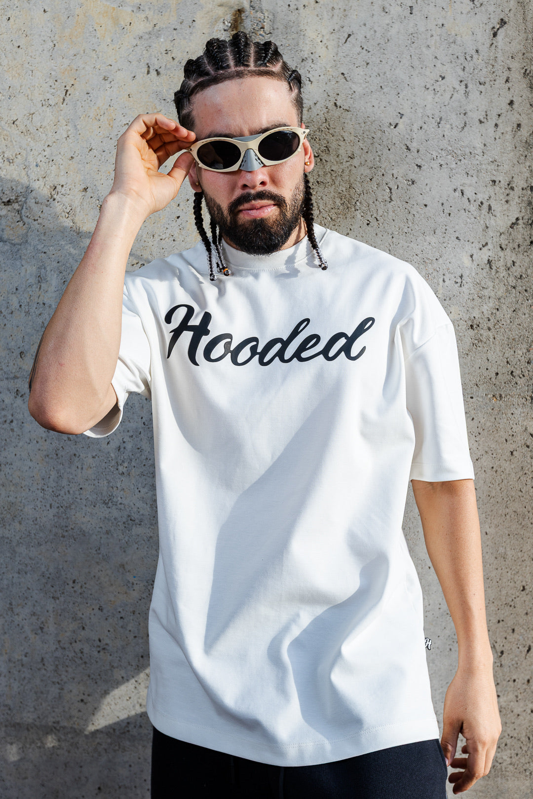 Qatar Full Logo White T-Shirt