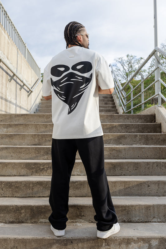 Qatar Full Logo White T-Shirt