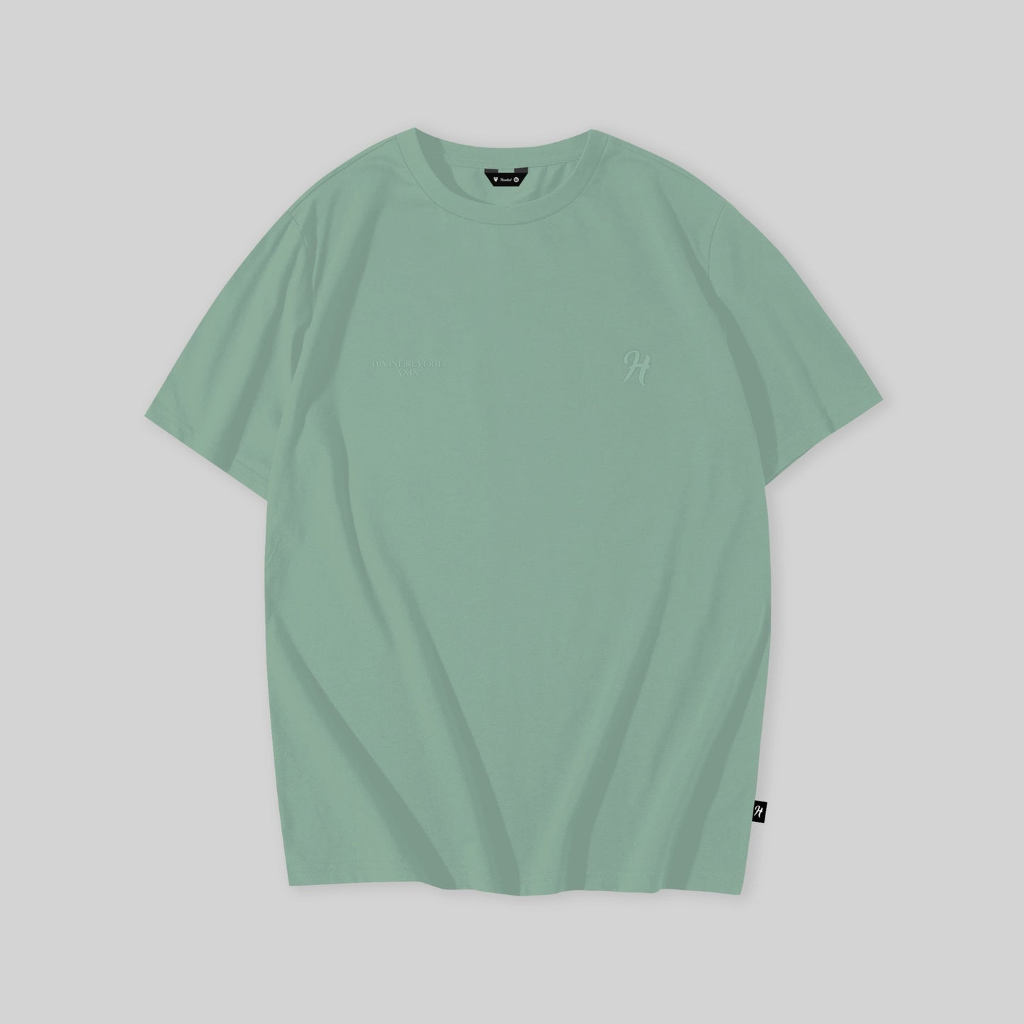 Basic Divine Oversized Premium Greem T-Shirt