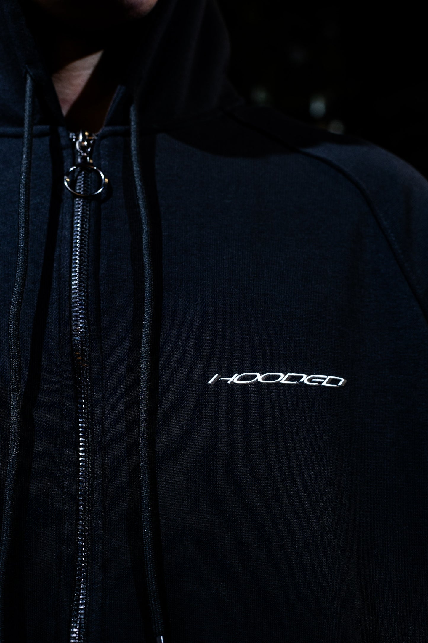Frqncy Black Zip Hoodie