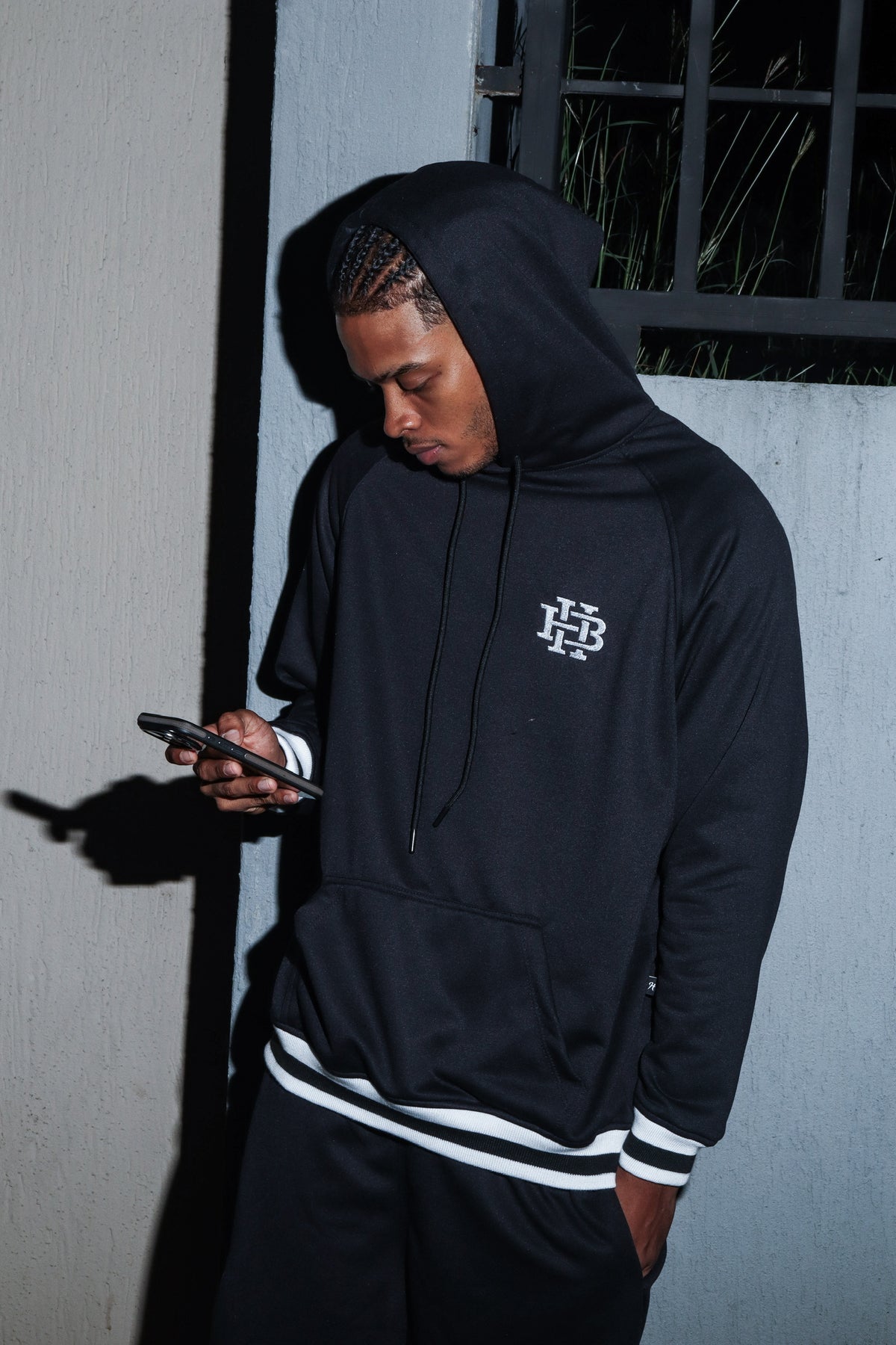 Monograma Blue Deep Hoodie