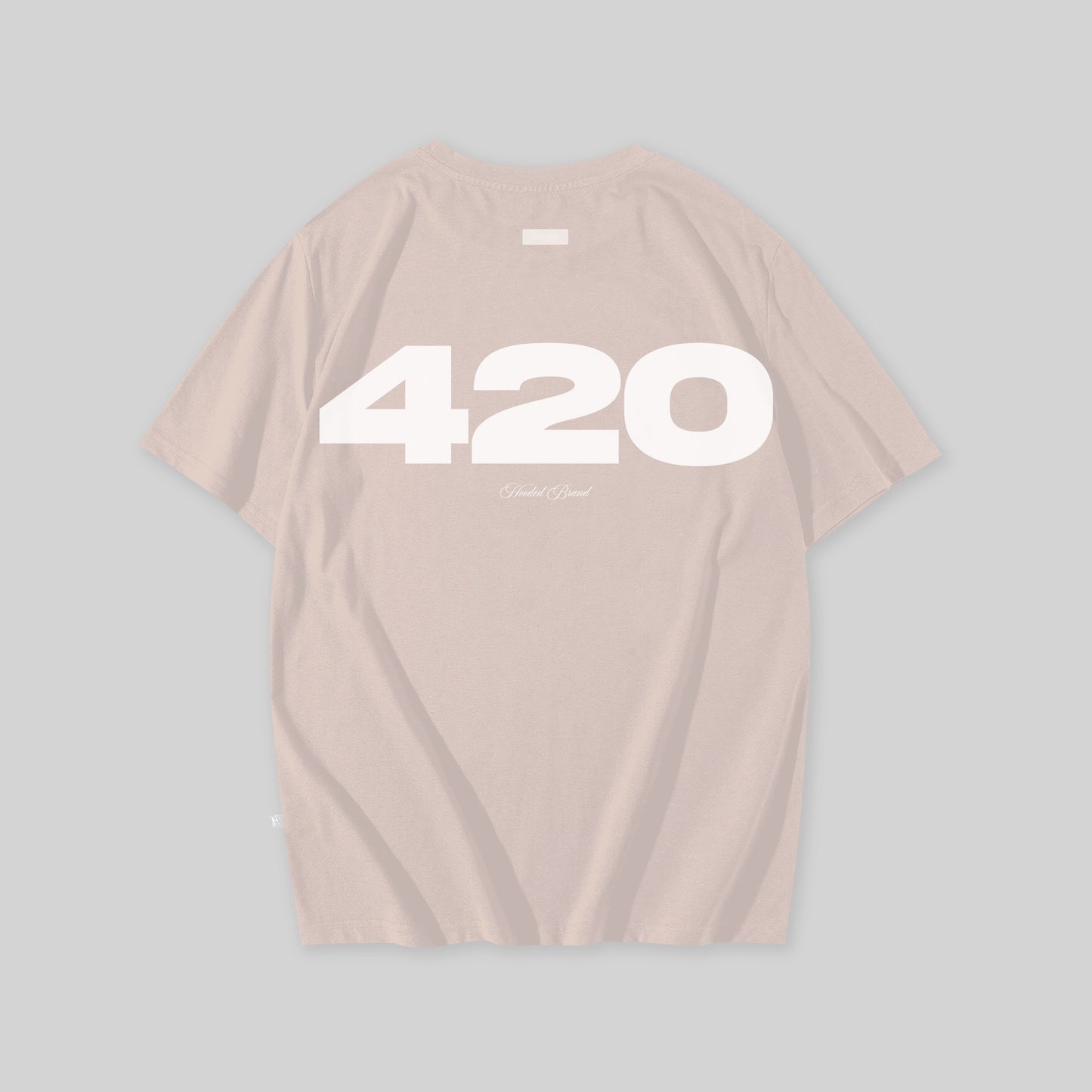 420 Hooded Brand Curuva T-Shirt