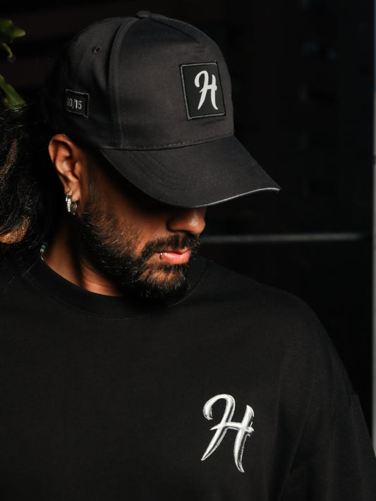 Y Reflective Black Cap