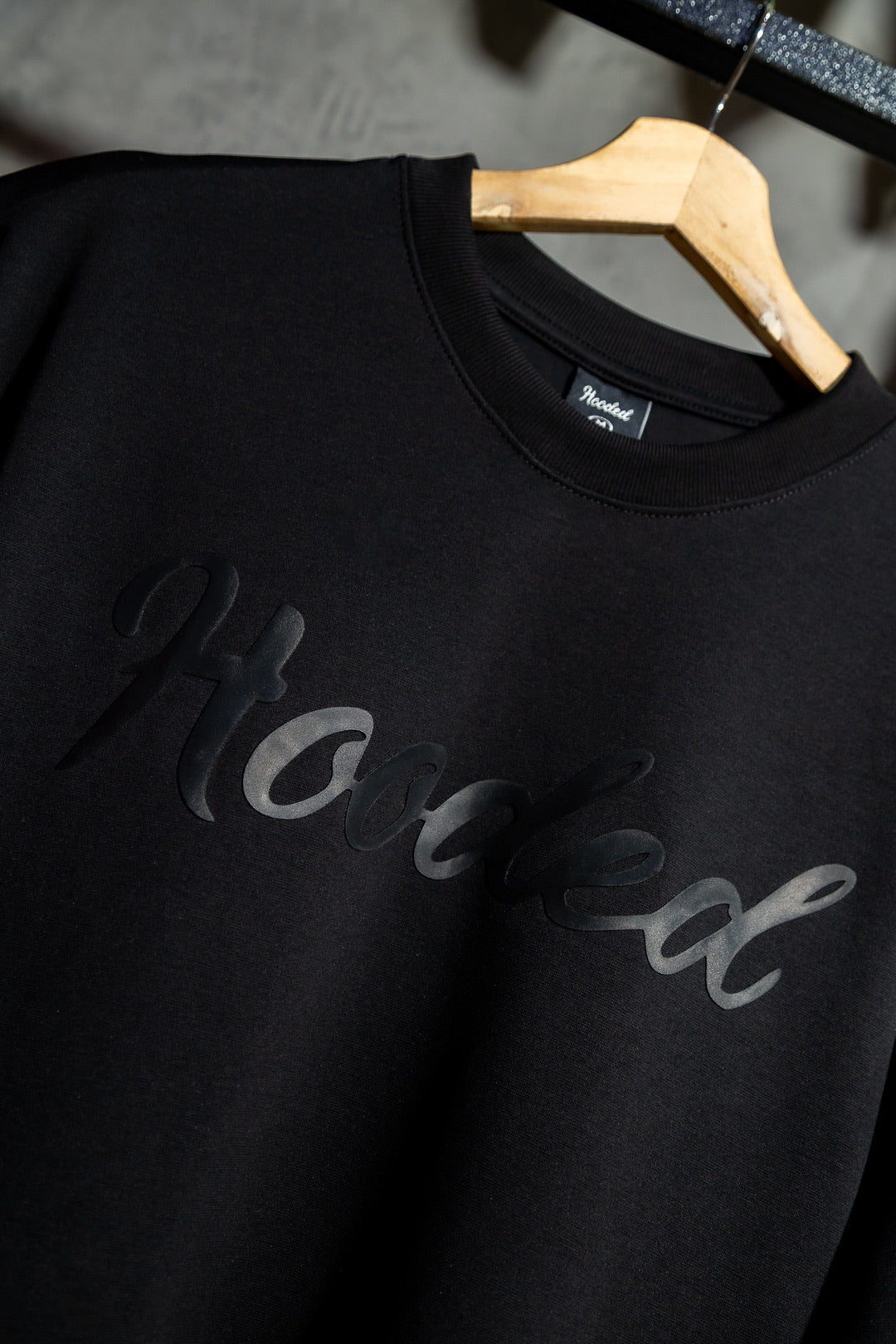 Qatar Full Logo Black T-Shirt