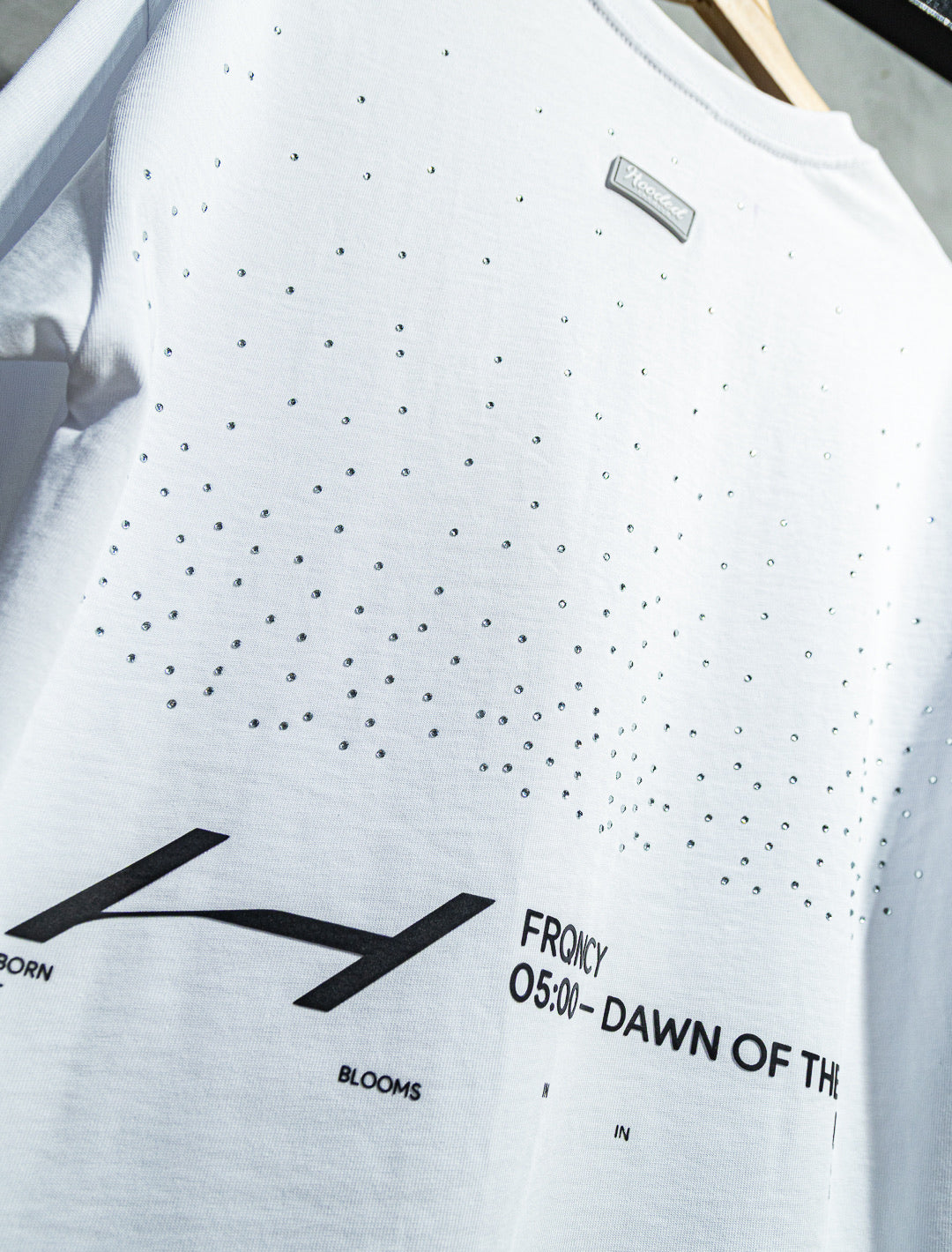 Bonus Track Frecuency White T-Shirt