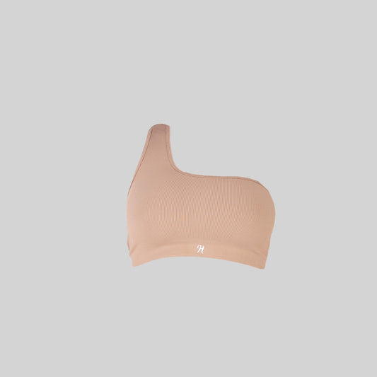 Cruzado Nude Top