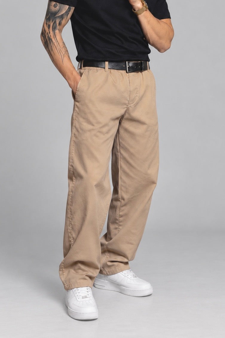 Old Money Beige Pants