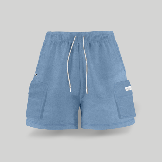 Cargo Cotton Blue Short