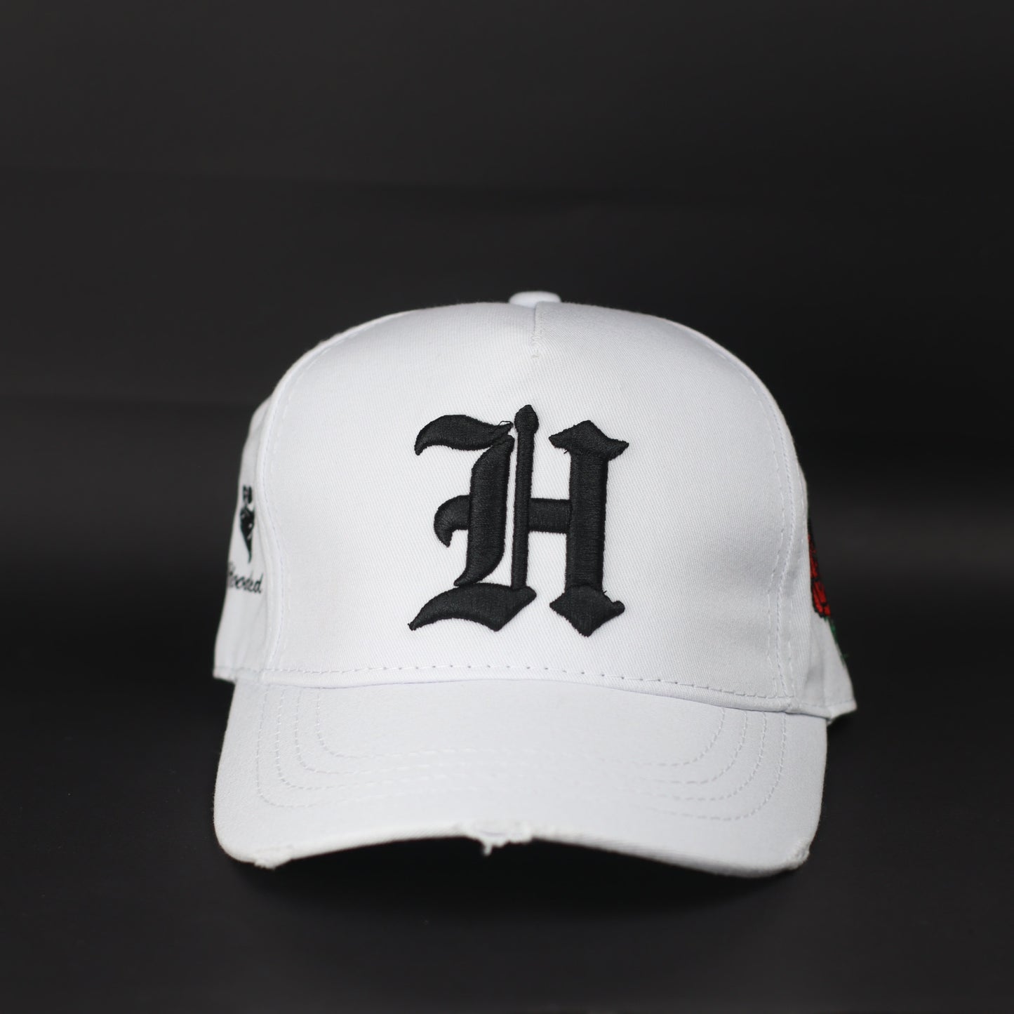 Rose White Cap