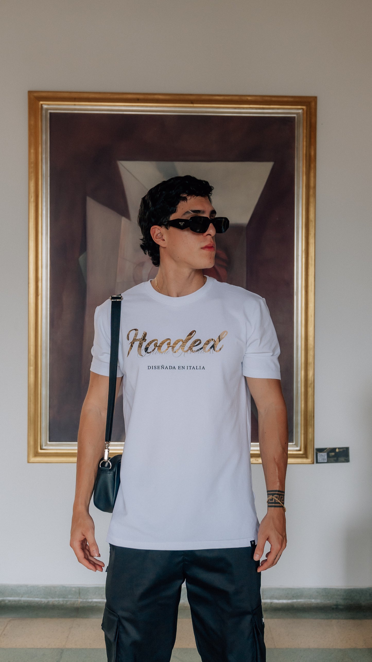 Hooded Reverie White T-Shirt