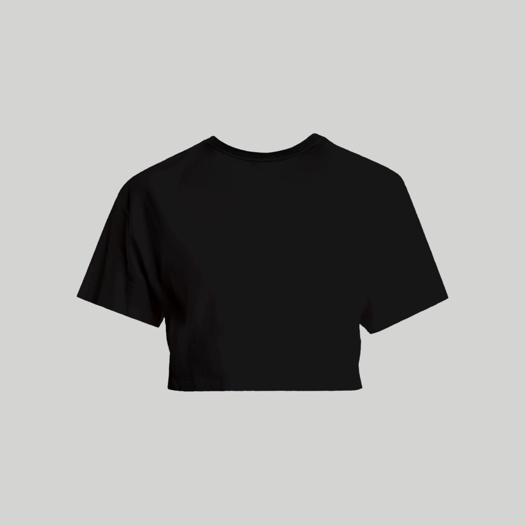 Transcend Black Crop Top