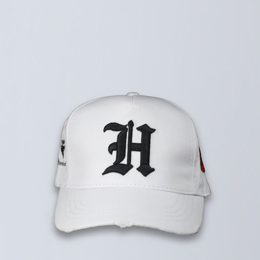 Rose White Cap