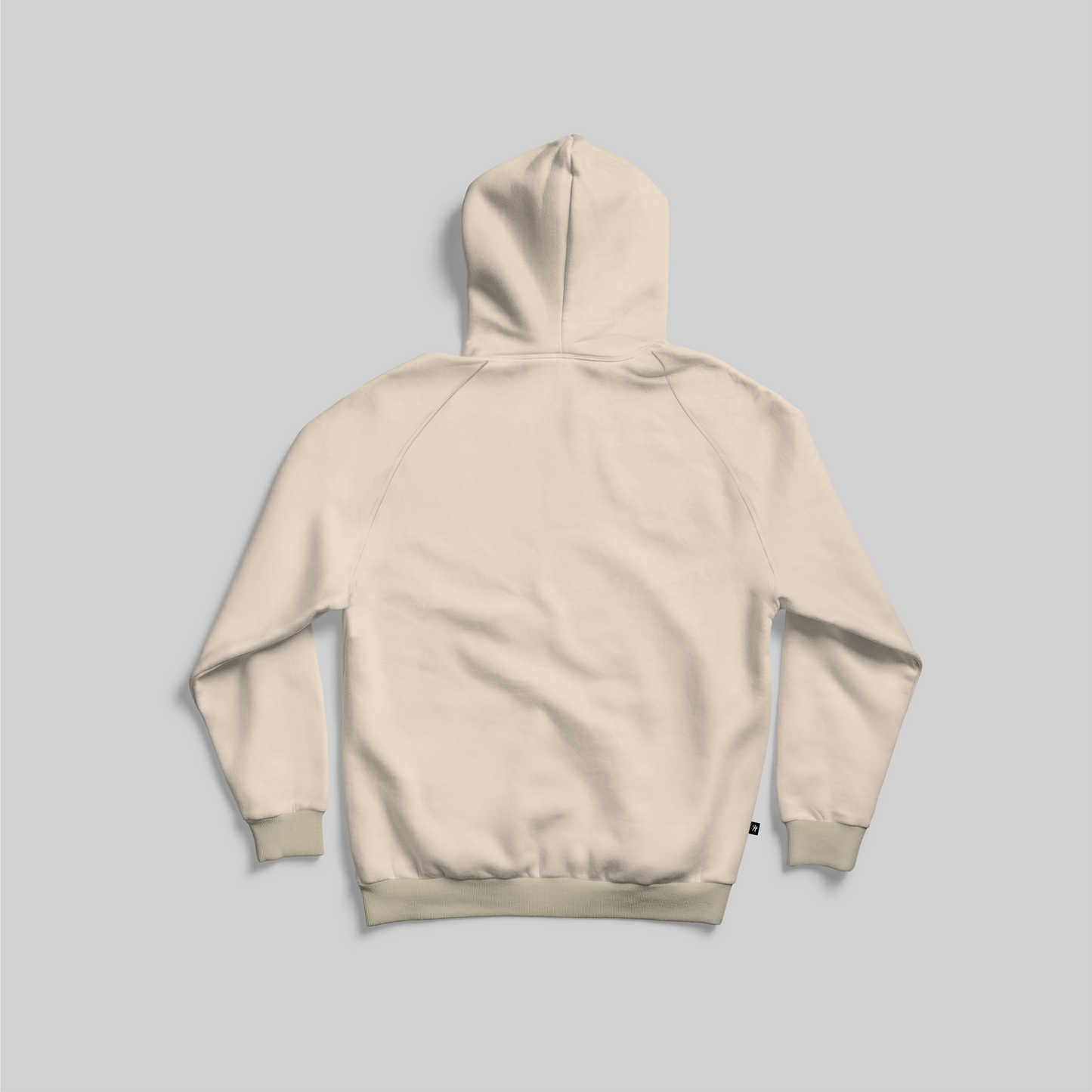 Logo Basic Divine Beige Hoodie