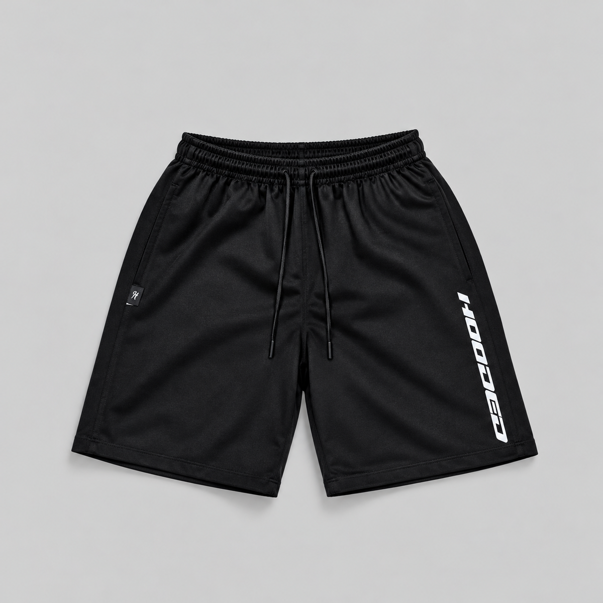 Monark Black Cotton Short