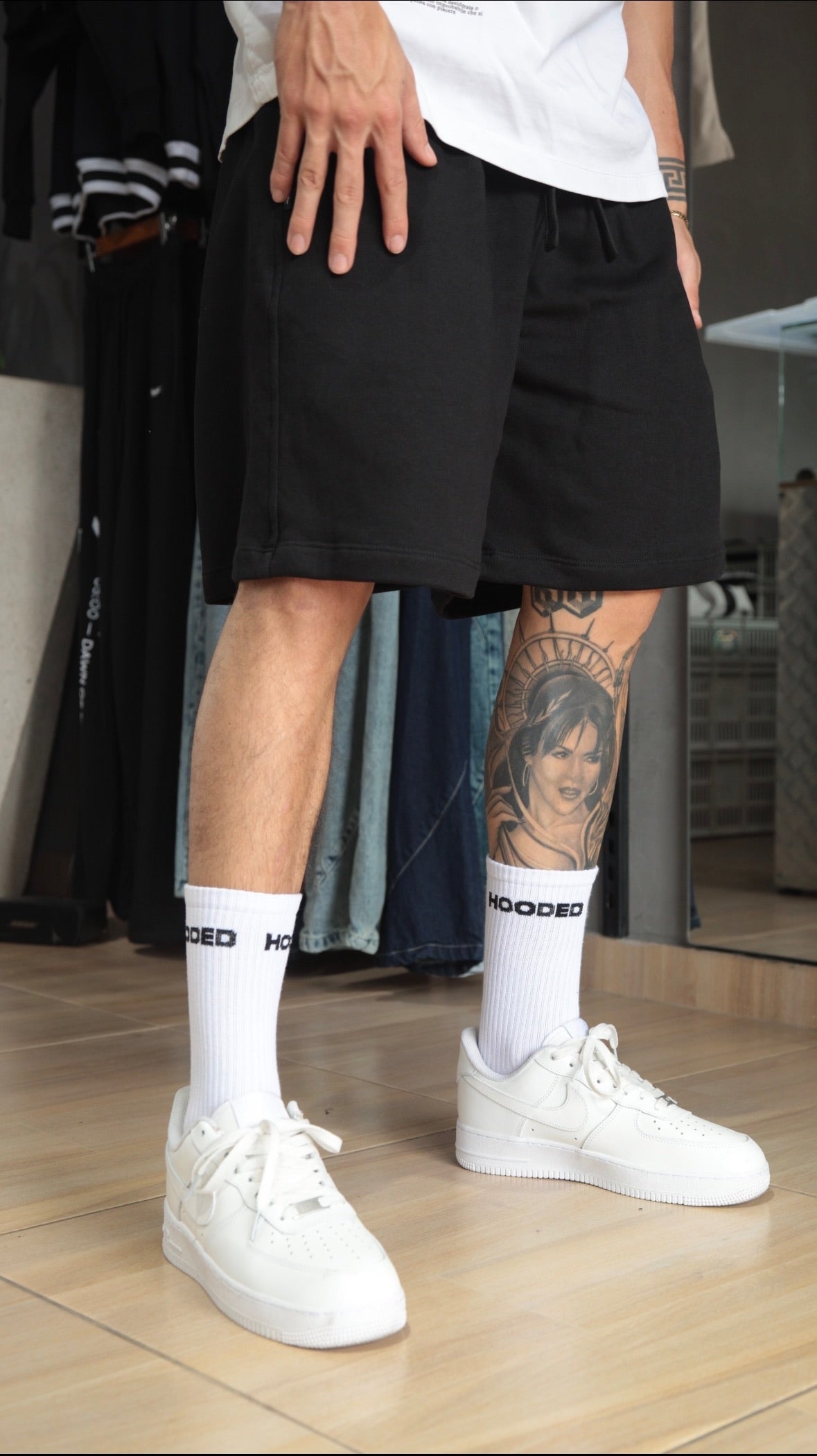 Monograma Fourt Black Short