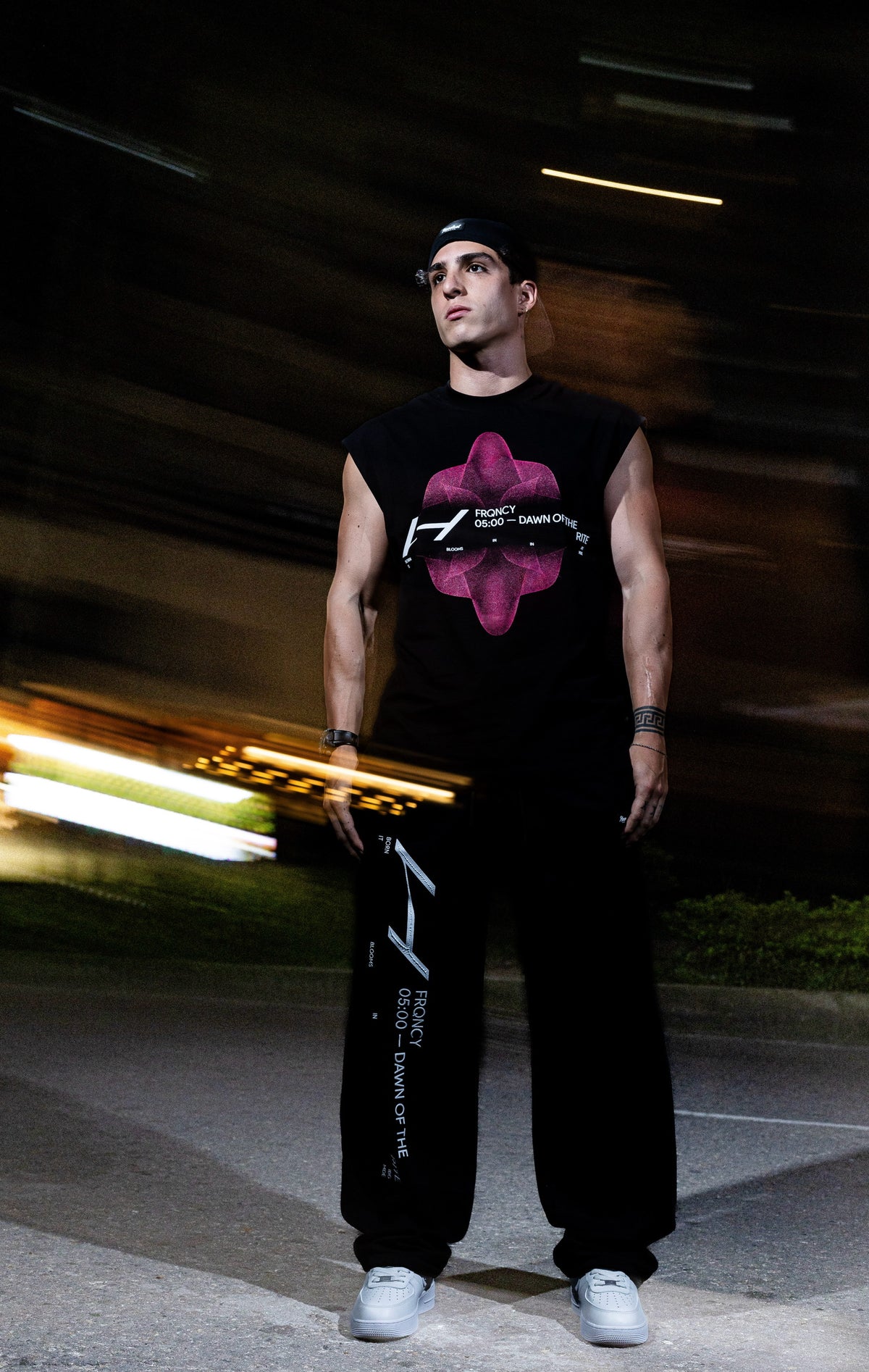 Frqncy Black Tank Top