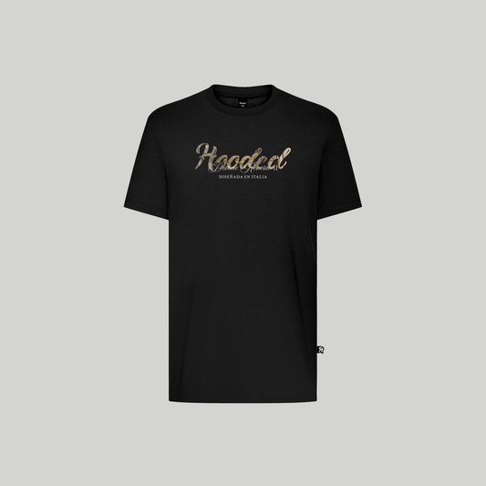 Hooded Reverie Black T-Shirt