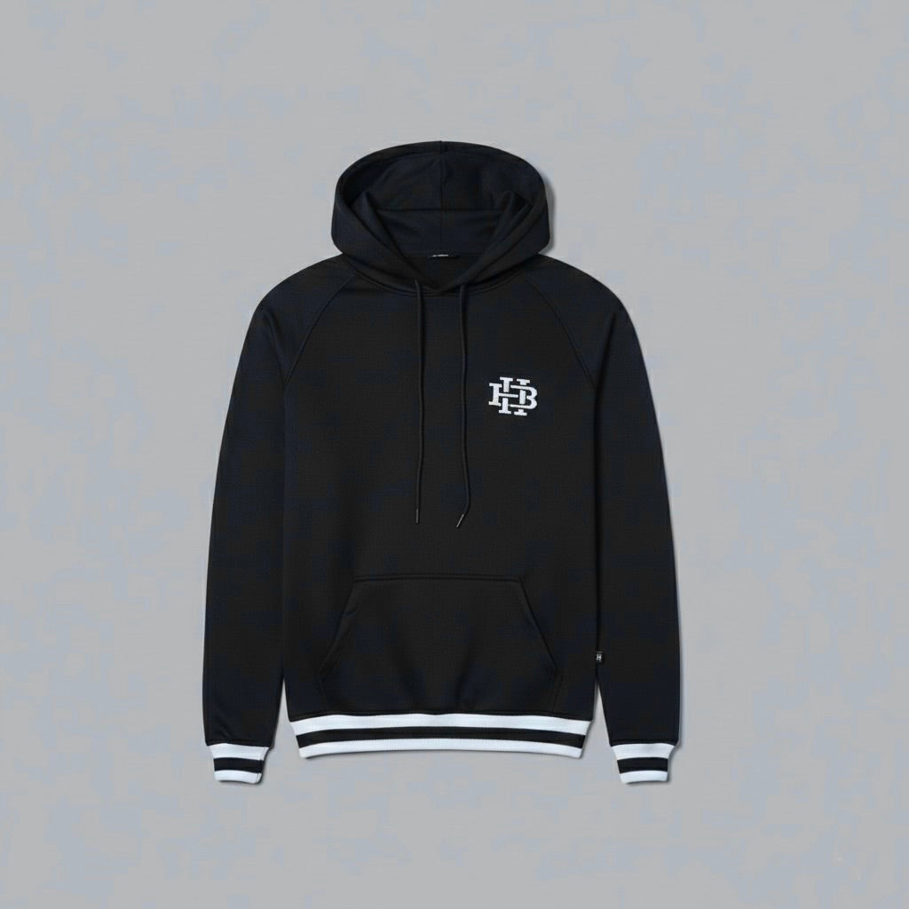 Monograma Blue Deep Hoodie